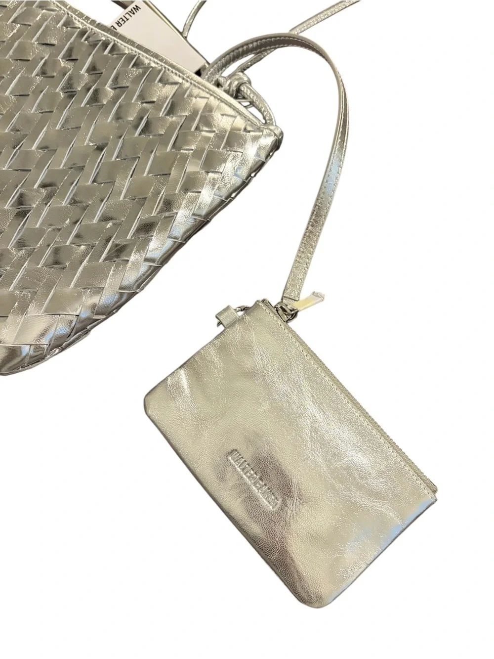 NWT: Walter Baker Hazel Hobo, Silver